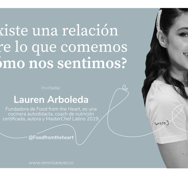 Relación comida: sentir.
